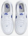 Кроссовки детские Nike AIR FORCE 1 (GS) бело-синие DV7762-103