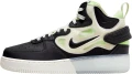 Кроссовки Nike AIR FORCE 1 MID REACT черно-зеленые DQ1872-100