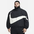 Куртка Nike SWOOSH чорно-бежева FB7877-010