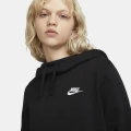 Худі жіноче Nike CLUB HOODIE STD чорне DQ5415-010