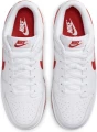 Кроссовки Nike DUNK LOW RETRO бело-красные DV0831-103