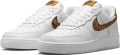 Кроссовки женские Nike WMNS AIR FORCE 1 07 бело-оранжевые DD8959-108