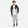 Толстовка Nike M NK TCH FLC FZ WR HOODIE сіро-чорна FB7921-064