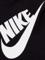 Толстовка жіноча Nike W NSW CLUB FLC GX CROP HDY чорна DQ5850-010