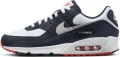 Кроссовки Nike AIR MAX 90 бело-темно-синие DM0029-400