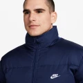 Куртка Nike M NK CLUB PUFFER JKT темно-синяя FB7368-410