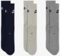 Носки Nike EVERYDAY ESSENTIAL CR разноцветные (3 пары) DX5025-903