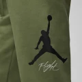 Спортивные штаны Nike M J ESS FLC BASELINE PANT оливковые FD7345-340