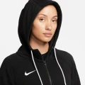 Толстовка женская Nike FLC PARK20 FZ HOODIE черная CW6955-010