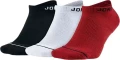 Носки Nike JORDAN U J ED CUSH POL NS 3PR 144 разноцветные (3 пары) DX9656-902