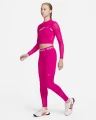 Лосины женские Nike DF MR TIGHT NVT розовые FB5687-615