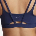 Топ женский Nike DF ALATE TRACE BRA темно-синий DO6608-410