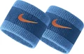 Напульсники Nike SWOOSH WRISTBANDS 2 PK синие N.000.1565.446.OS