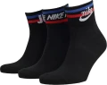 Носки Nike U NK NSW EVERYDAY ESSENTIAL AN 3PR черные (3 пары) DA2612-010