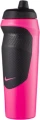 Пляшка для води Nike HYPERSPORT BOTTLE 20 OZ 600 ml рожево-чорна N.100.0717.663.20