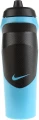 Пляшка для води Nike HYPERSPORT BOTTLE 20 OZ 600 ml чорно-блакитна N.100.0717.459.20
