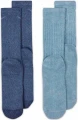 Носки Nike U NK EVERYDAY PLUS CUSH CREW 2PR синие (2 пары) DM7086-903