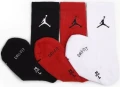 Носки Nike JORDAN U J ED CUSH POL CRE 3PR 144 разноцветные (3 пары) DX9632-902