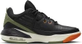 Кроссовки Nike JORDAN MAX AURA 5 черно-зелено-оранжевые DZ4353-003