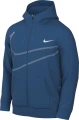 Толстовка Nike DF FLC HD FZ ENERG синя FB8575-476