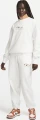 Спортивные штаны женские Nike NS PHNX FLC HR OS PANT PRNT белые FN7716-133