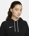 Худи женское Nike FLC PARK20 PO HOODIE черное CW6957-010