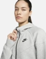 Толстовка жіноча Nike NS TCH FLC WR FZ HD сіра FB8338-063