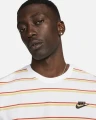 Футболка Nike M TEE CLUB STRIPE бело-оранжево-красная DZ2985-100