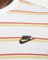 Футболка Nike M TEE CLUB STRIPE бело-оранжево-красная DZ2985-100