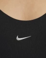 Боди женское Nike W NK CHLL KNT CAMI BDYSUIT черное FN3658-010