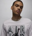 Футболка Nike M J BRAND JM STACK SS CREW белая FN5978-100