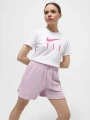 Футболка жіноча Nike W NK DF SWOOSH FLY GRX TEE біла FQ6606-100
