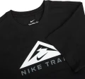 Футболка Nike U NK DF TEE TRAIL FS черная DX2183-010