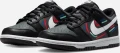 Кросівки дитячі Nike DUNK LOW NN (GS) чорні FB8022-001