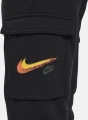 Спортивні штани підліткові Nike B NSW SI FLC CARGO PANT BB чорні FZ4718-010
