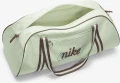 Сумка спортивная женская Nike W NK GYM CLUB - RETRO 24L салатово-коричневая DH6863-020