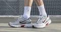Кроссовки беговые Nike INITIATOR серебряно-красные 394055-001