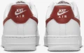 Кроссовки женские Nike WMNS AIR FORCE 1 07 бело-красные DD8959-115