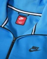 Толстовка Nike M NK TCH FLC FZ WR HOODIE синяя FB7921-435