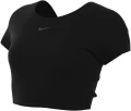 Топ жіночий Nike W NK ONE CLASSIC DF TWST SS TP чорний FN2851-010