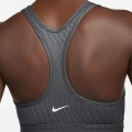 Топ жіночий Nike W NP SWSH LGT SPT AOP BRA темно-сірий FN4708-060