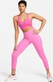 Топ женский Nike W NK SWSH LS HBR BRA розовый FN2898-605