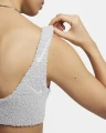 Топ жіночий Nike W NSW COZY KNIT BRA сірий FD4274-077