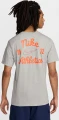 Футболка Nike M NSW TEE CLUB SSNL LBR сіра FV3772-063