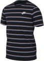 Футболка Nike M TEE CLUB STRIPE черная DZ2985-011