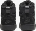 Кроссовки детские Nike COURT BOROUGH MID 2 BOOT BG черные CQ4023-001