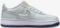 Кроссовки детские Nike AIR FORCE 1 GS серо-серебряные CT3839-004