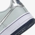 Кроссовки детские Nike AIR FORCE 1 GS серо-серебряные CT3839-004