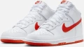 Кросівки дитячі Nike JORDAN DUNK HIGH GS біло-червоні DB2179-111