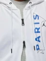 Толстовка Nike JORDAN MJ PSG FLC FZ біла DN6150-100